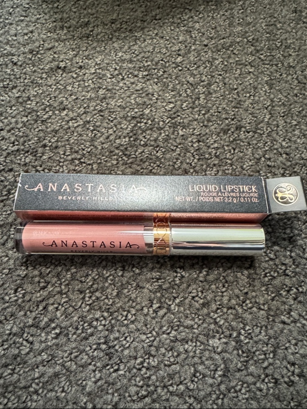 Anastasia Beverly Hills Pink Nude Liquid Lipstick in Trouble
